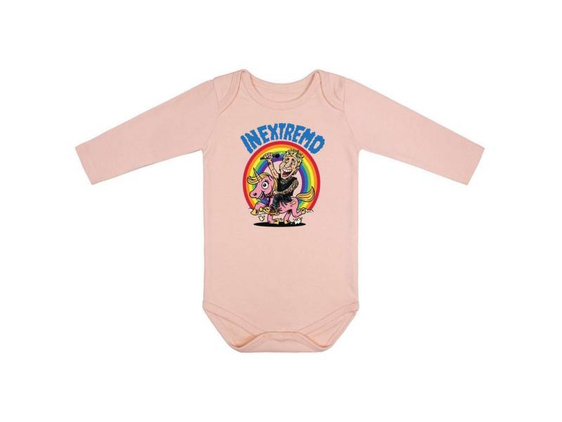 Metal Kids Langarmbody mit In Extremo (Das letzte Einhorn) Aufdruck für Babys (0–24 M) von Metal Kids