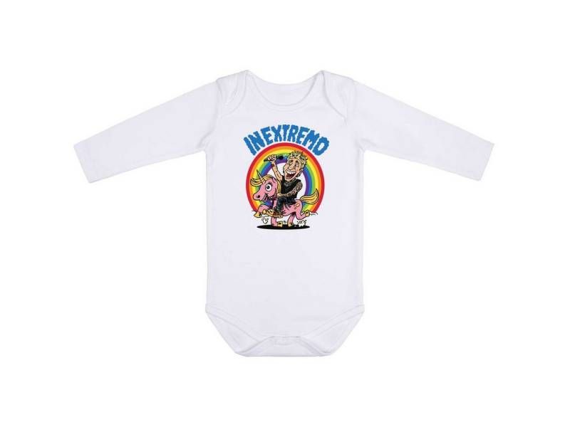 Metal Kids Langarmbody mit In Extremo (Das letzte Einhorn) Aufdruck für Babys (0–24 M) von Metal Kids