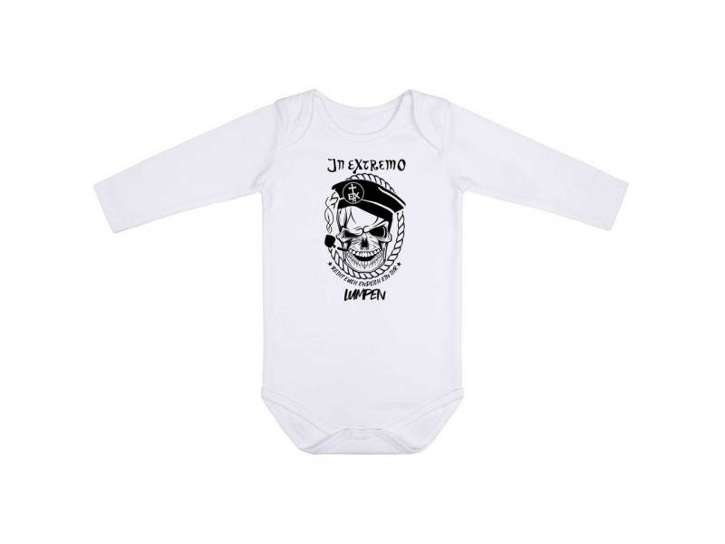 Metal Kids Langarmbody mit In Extremo (Lumpen) Aufdruck für Babys (0–24 M) von Metal Kids