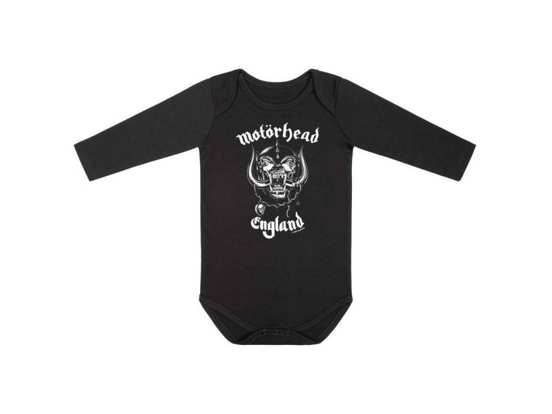 Metal Kids Langarmbody mit Motörhead (England) Aufdruck für Babys (0–24 M) von Metal Kids