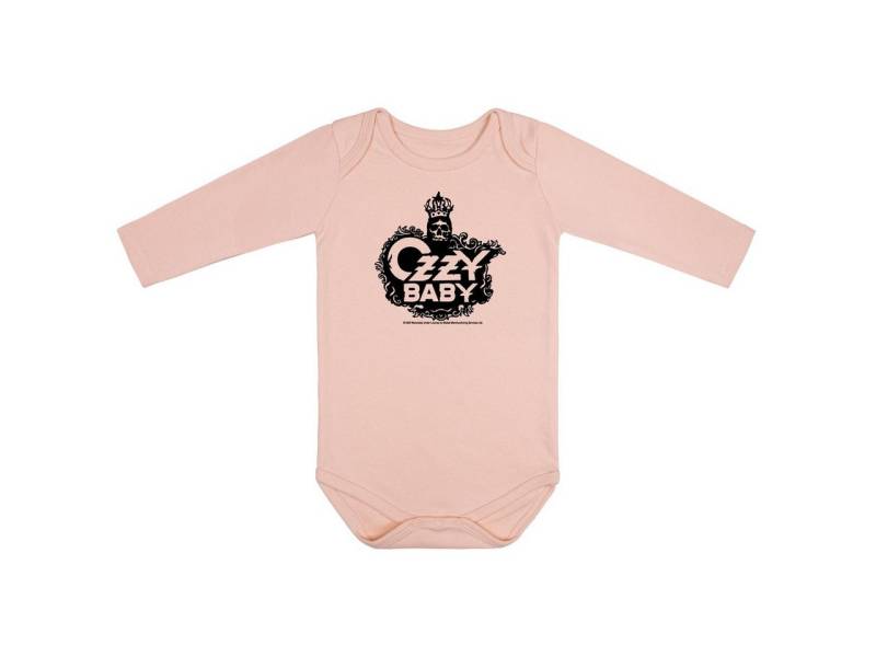 Metal Kids Langarmbody mit Ozzy Osbourne (Ozzy Baby) Aufdruck für Babys (0–24 M) von Metal Kids