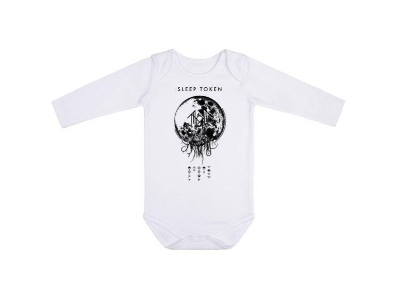 Metal Kids Langarmbody mit Sleep Token (Back to Eden) Aufdruck für Babys (0–24 M) von Metal Kids
