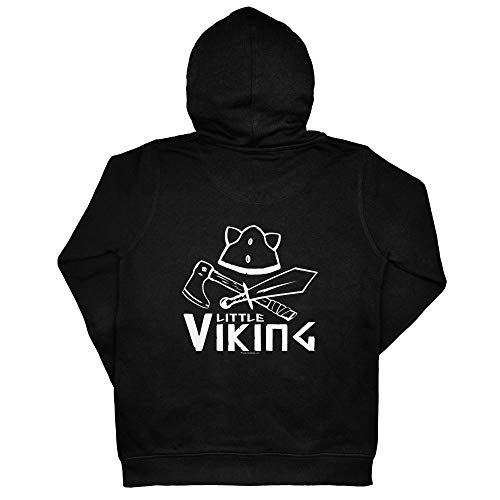 Metal Kids Little Viking - Kinder Kapuzenjacke, schwarz, Größe 92 (2-3 Jahre), 100% Fun von Metal Kids