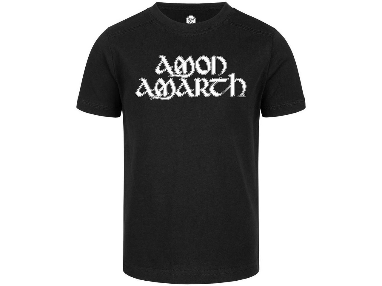 Metal Kids T-Shirt mit Amon Amarth (Logo) Aufdruck für Kinder (2–14 J) von Metal Kids