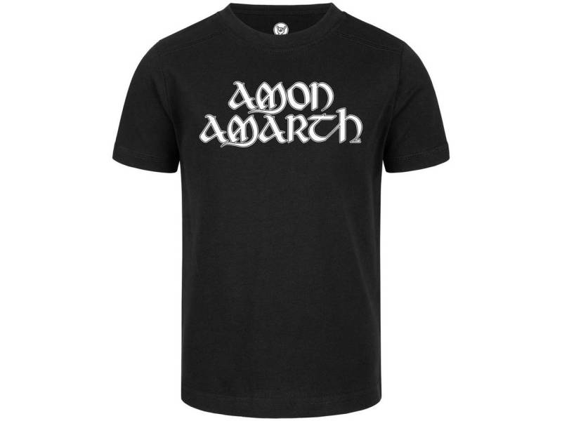 Metal Kids T-Shirt mit Amon Amarth (Logo) Aufdruck für Kinder (2–14 J) von Metal Kids