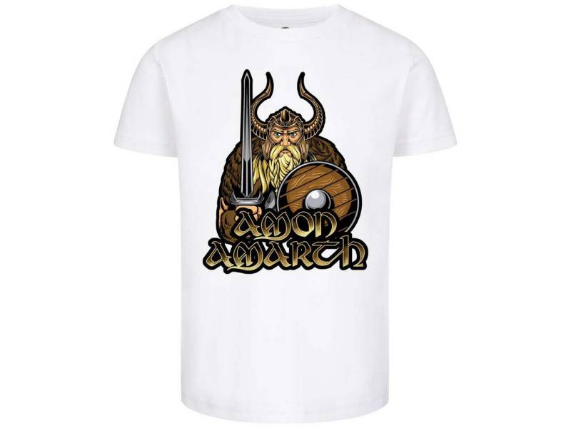 Metal Kids T-Shirt mit Amon Amarth (Viking) Aufdruck für Kinder (2–14 J) von Metal Kids
