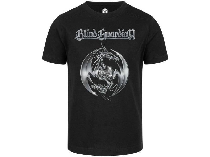 Metal Kids T-Shirt mit Blind Guardian (Silverdragon) Aufdruck für Kinder (2–14 J) von Metal Kids