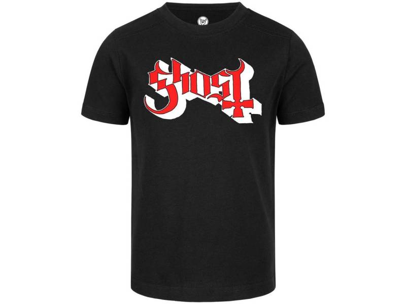 Metal Kids T-Shirt mit Ghost (Logo) Aufdruck für Kinder (2–14 J) von Metal Kids