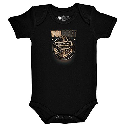 Metal-Kids Volbeat (Anchor) - Baby Body Größe 68/74 von Metal-Kids
