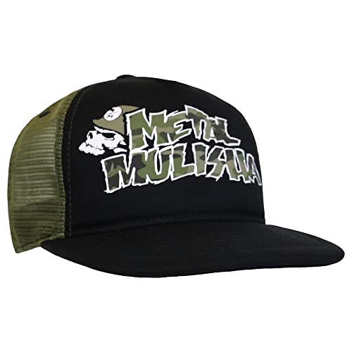 Metal Mulisha Herren The Grunt Snapback Hat, schwarz, Einheitsgröße von Metal Mulisha