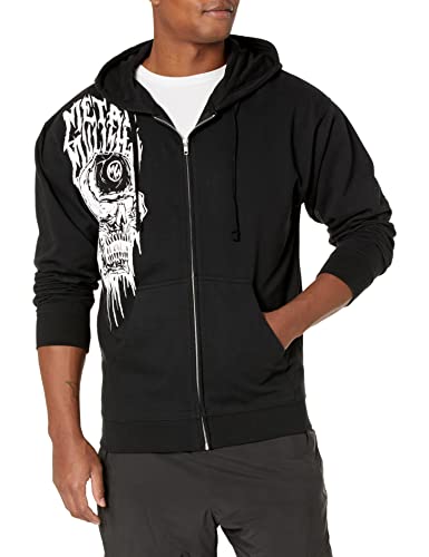 Metal Mulisha Herren Trooper Zip Hoodie, Schwarz, Größe L, Large von Metal Mulisha