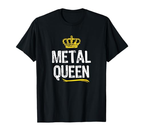 Metal Queen Women Girls Worker Blacksmith Welder Funny Gift T-Shirt Metal Queen Women Girls Worker Blacksmith Welder Funny Gift T-Shirt von Metal Queen Gift