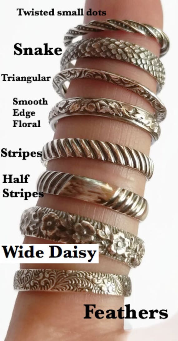 Gehämmert Ring, Sterling Silber Zehenring, Fingerring, Knöchel Zehen Schmuck, Strand Sommer Silberne Fußschmuck, Geschlossene Zehenring von MetalHeartByRenee