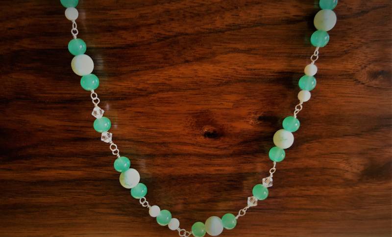 Mintgrüne Lange Halskette - 32 Zoll Mintgrüne Lange Halskette - 32 Zoll von MetalPetaler