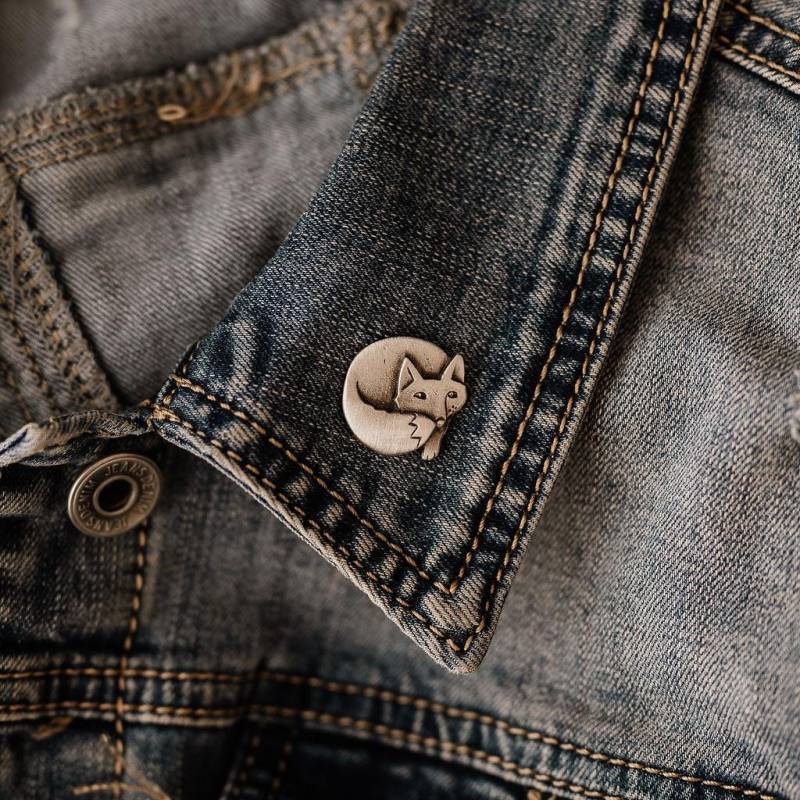 Fuchs Zinn Revers Jacke Pin Fuchs Zinn Revers Jacke Pin von MetalPlanetUK