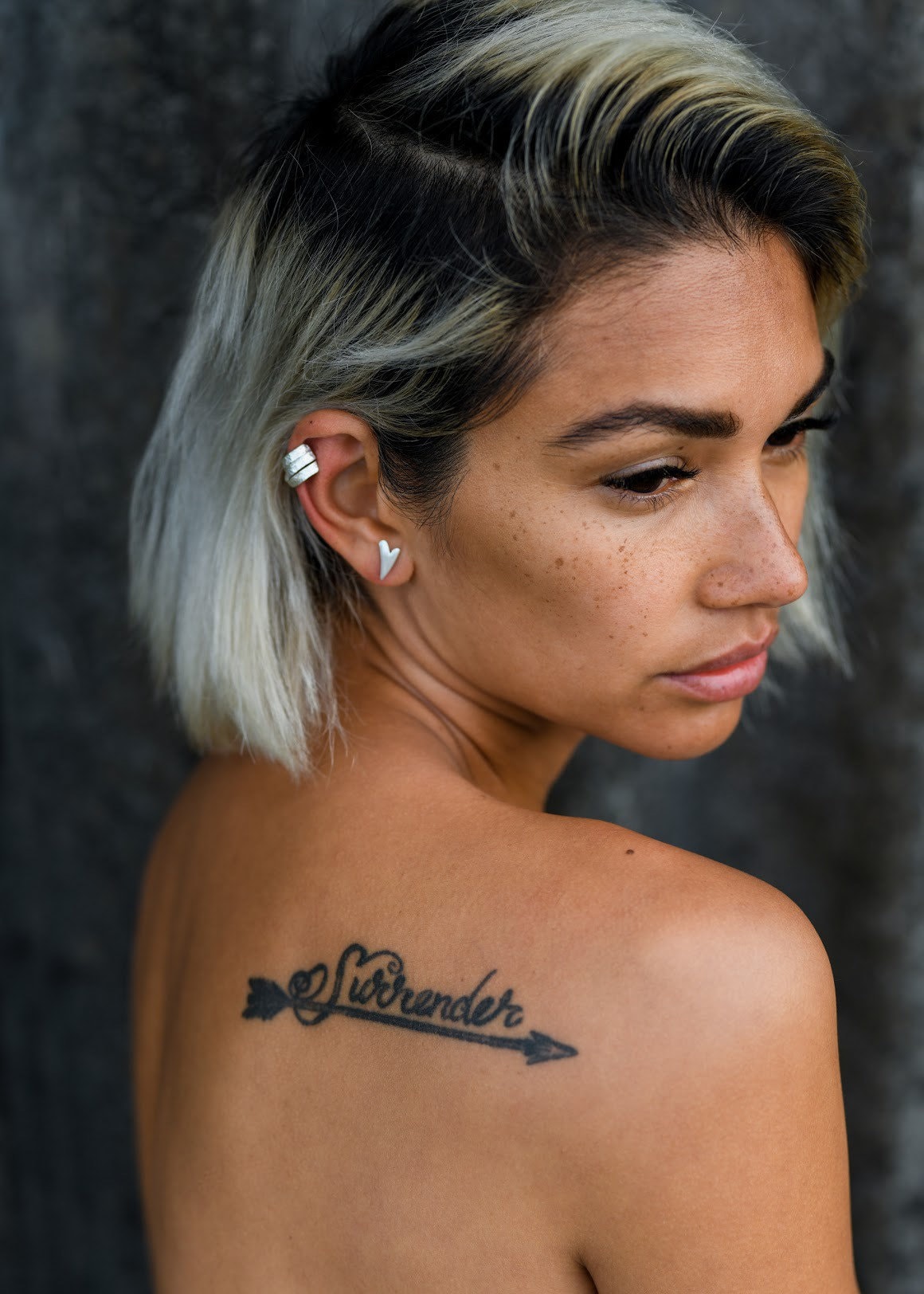 Strukturierte Sterling Silber Ohrmanschette Kein Piercing Erforderlich von MetalRokJewellery