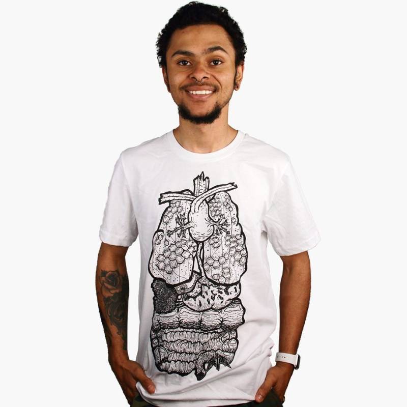 Color-Me Anatomy - Weißes Unisex T-Shirt Color-Me Anatomy - Weißes Unisex T-Shirt von MetalTheBrand