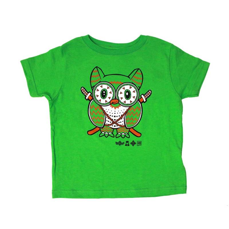 Samurai Eulen T-Shirt Für Kleinkinder | Farboptionen Samurai Eulen T-Shirt Für Kleinkinder | Farboptionen von MetalTheBrand