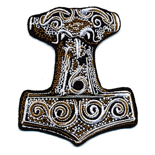 Metalbörse Symbole - Thors Hammer - Patch/Aufnäher von Metalbörse