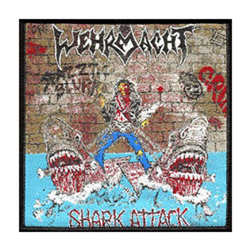 Metalbörse Wehrmacht - Shark Attack - Patch/Aufnäher von Metalbörse