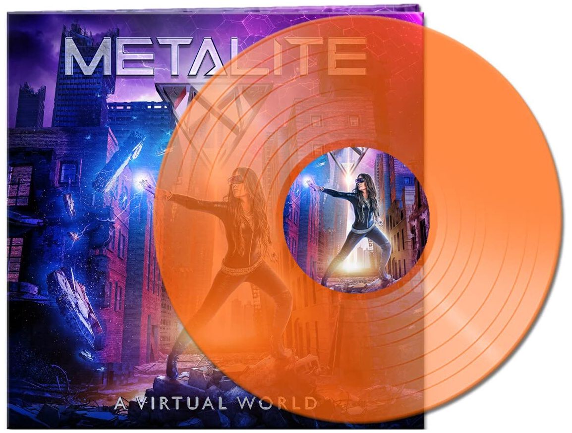 Metalite A virtual world LP orange von Metalite