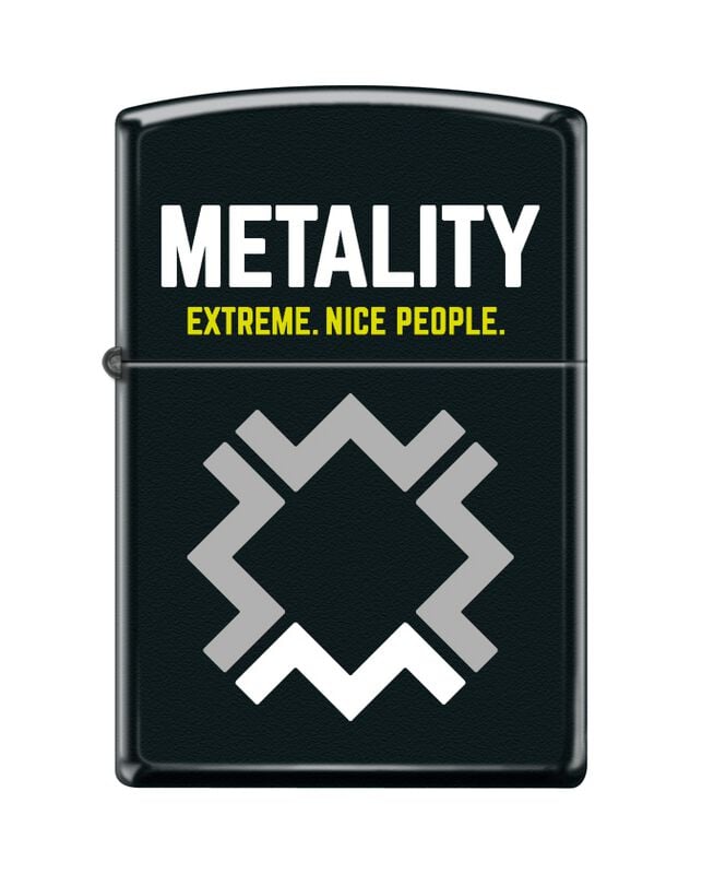 Metality Feuerzeug - Metality Zippo   - Lizenziertes Merchandise! von Metality
