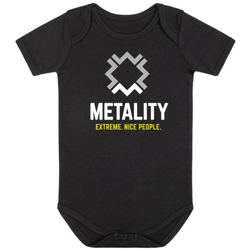 Metality Logo Body schwarz in 80/86 von Metality