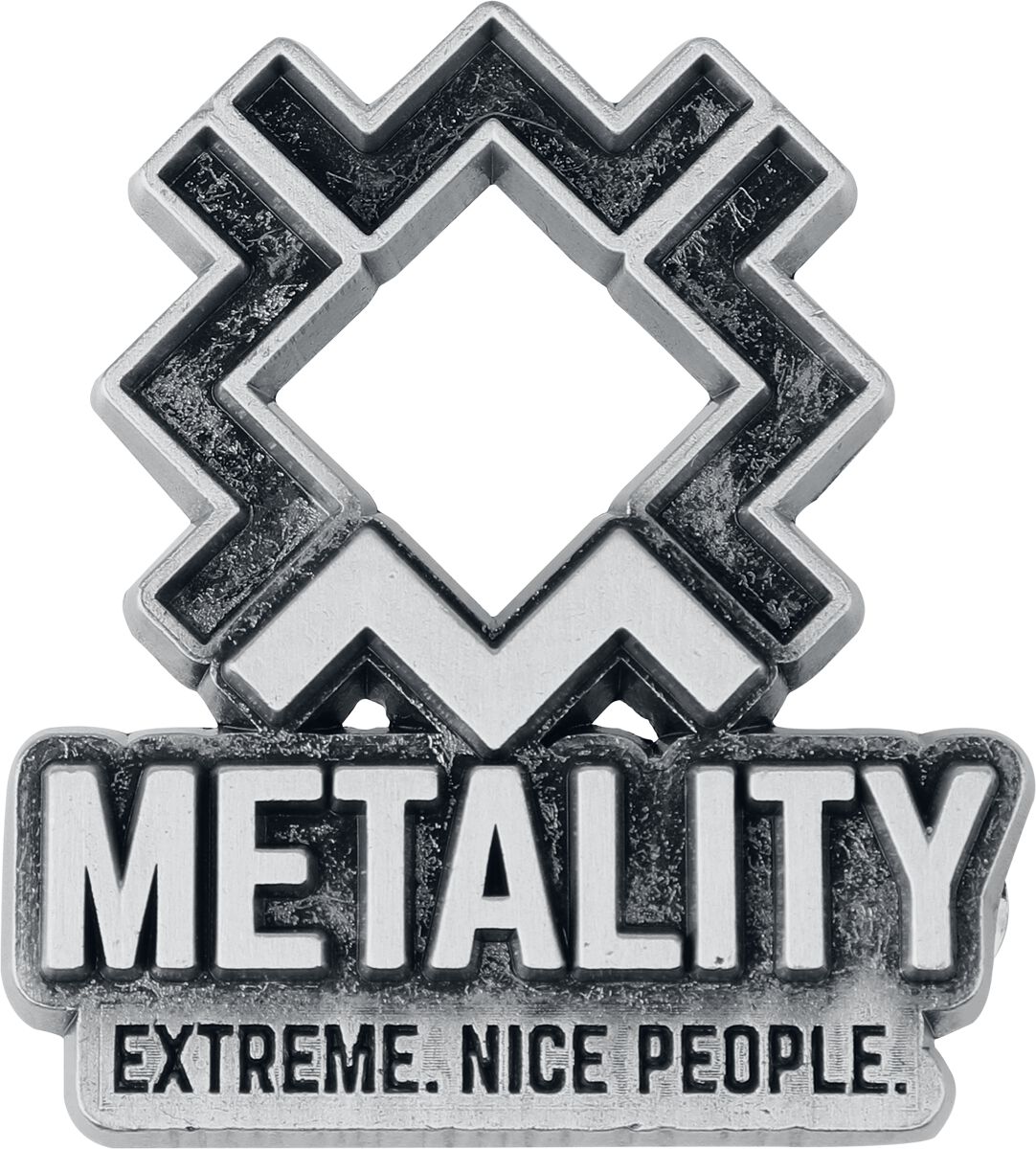 Metality Pin - Logo Pin   - Lizenziertes Merchandise! von Metality