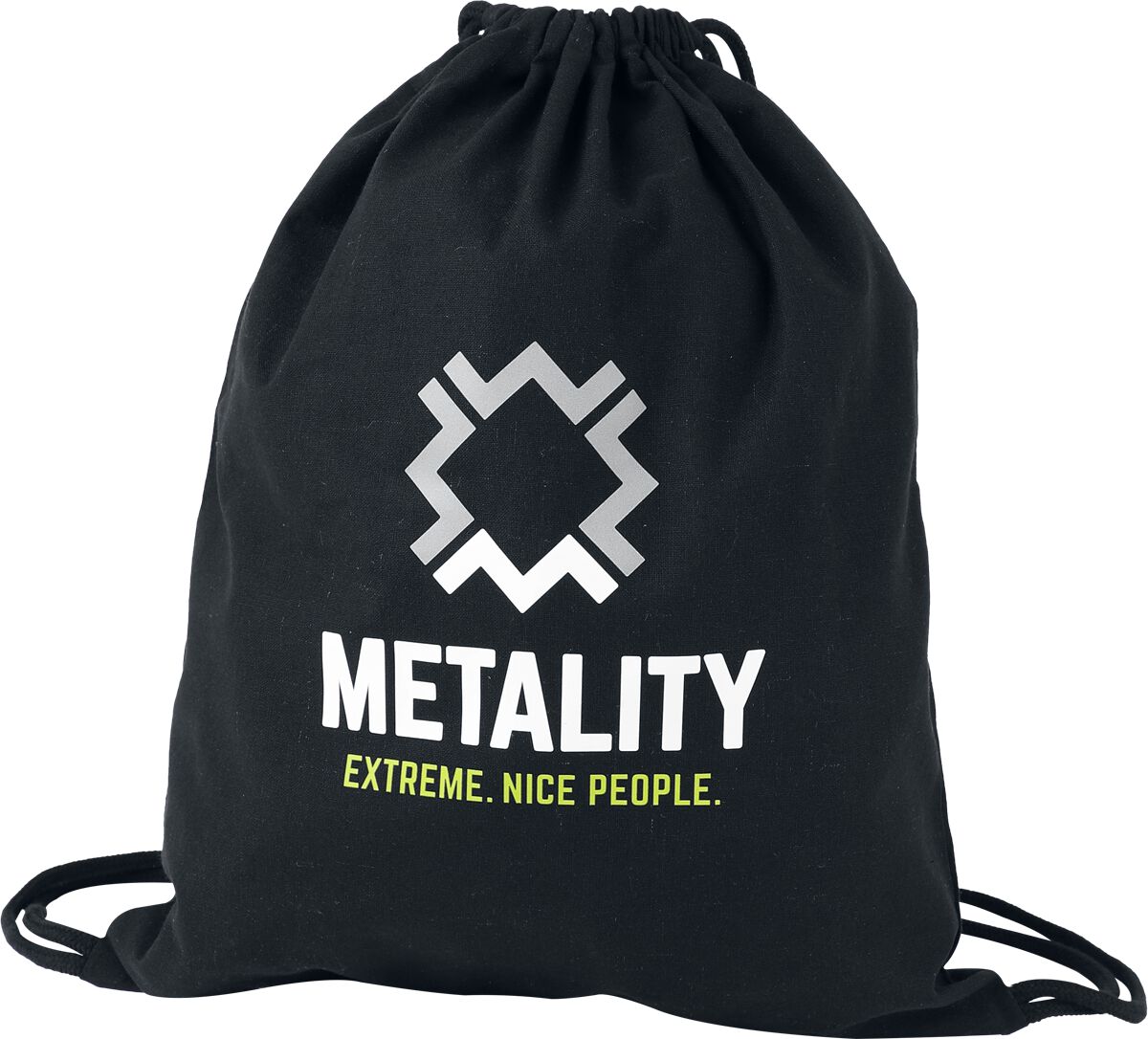 Metality Turnbeutel - Sportbeutel - schwarz  - Lizenziertes Merchandise! von Metality