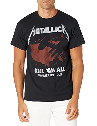 Bravado Herren MT-50040203-MD T-Shirt, schwarz, Mittel von Metallica