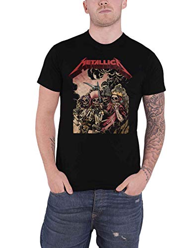 Metallica Four Horsemen Herren T-Shirt Schwarz von Metallica