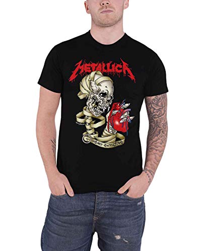 Metallica Heart Explosive Männer T-Shirt schwarz XXL 100% Baumwolle Band-Merch, Bands, Totenköpfe von Metallica
