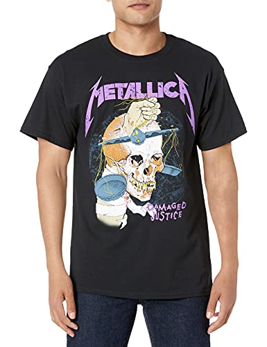 Metallica Herren MT-50040188-LG T-Shirt, schwarz, Groß von Metallica