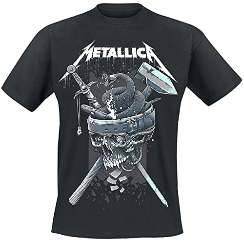 Metallica History Männer T-Shirt schwarz XL 100% Baumwolle Band-Merch, Bands von Metallica