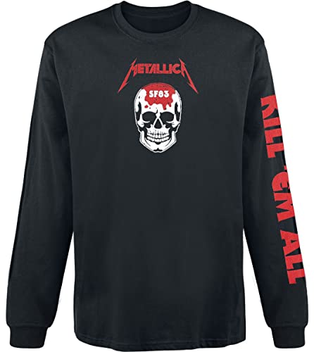 Metallica Kill 'Em All - Skull Männer Langarmshirt schwarz L von Metallica