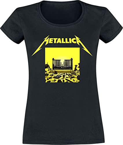 Metallica M72 Squared Cover Frauen T-Shirt schwarz XL 100% Baumwolle Band-Merch, Bands von Metallica