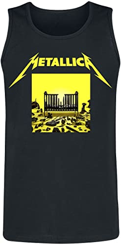 Metallica M72 Squared Cover Männer Tank-Top schwarz 3XL 100% Baumwolle Band-Merch, Bands von Metallica