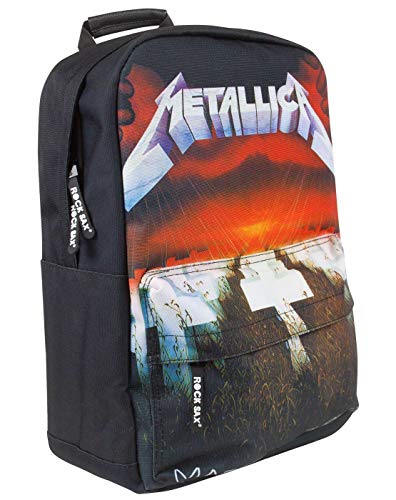 Metallica Rock Sax Master Of Puppets Herren-Rucksack mit Reißverschluss von Metallica