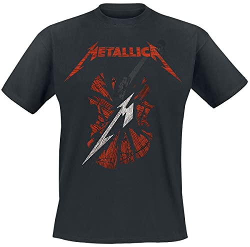 Metallica S&M2 - Scratch Cello Männer T-Shirt schwarz M 100% Baumwolle Band-Merch, Bands von Metallica