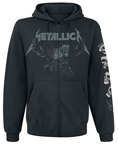 Metallica S&M2 - Skull Männer Kapuzenjacke schwarz S 80% Baumwolle, 20% Polyester Band-Merch, Bands von Metallica