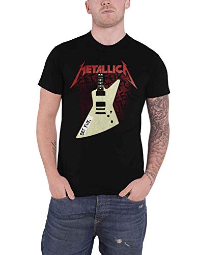 Metallica T Shirt EET Fuk Band Logo Nue offiziell Herren von Metallica