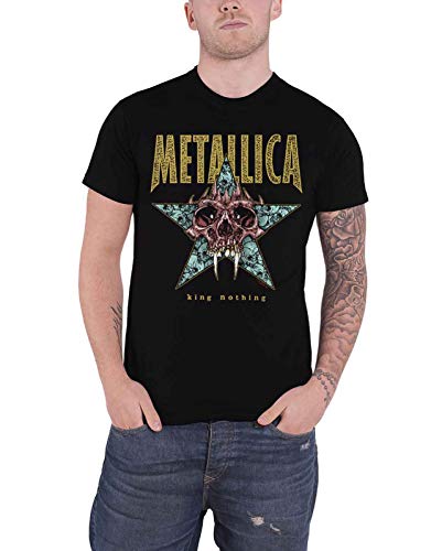 Metallica T Shirt King Nothing Band Logo Nue offiziell Herren Schwarz M von Metallica