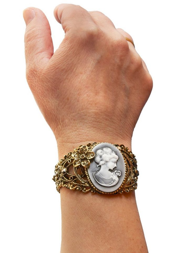 Metamorph Armband Armspange mit Schmuck-Kamee von Metamorph