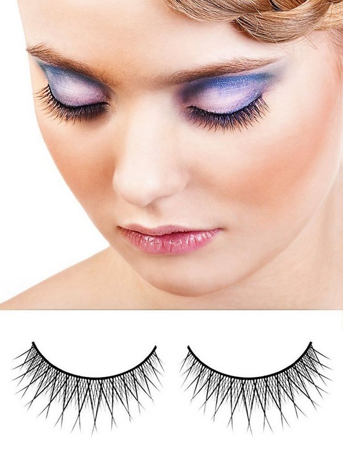 Metamorph Bandwimpern Buenos Aires Wimpern, Schwarze gekreuzte Wimpern von Metamorph