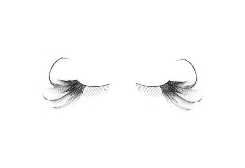 Wizardo Bandwimpern Falsche Wimpern Red Dot, Fake Lashes für einen fantastischen Look von Wizardo