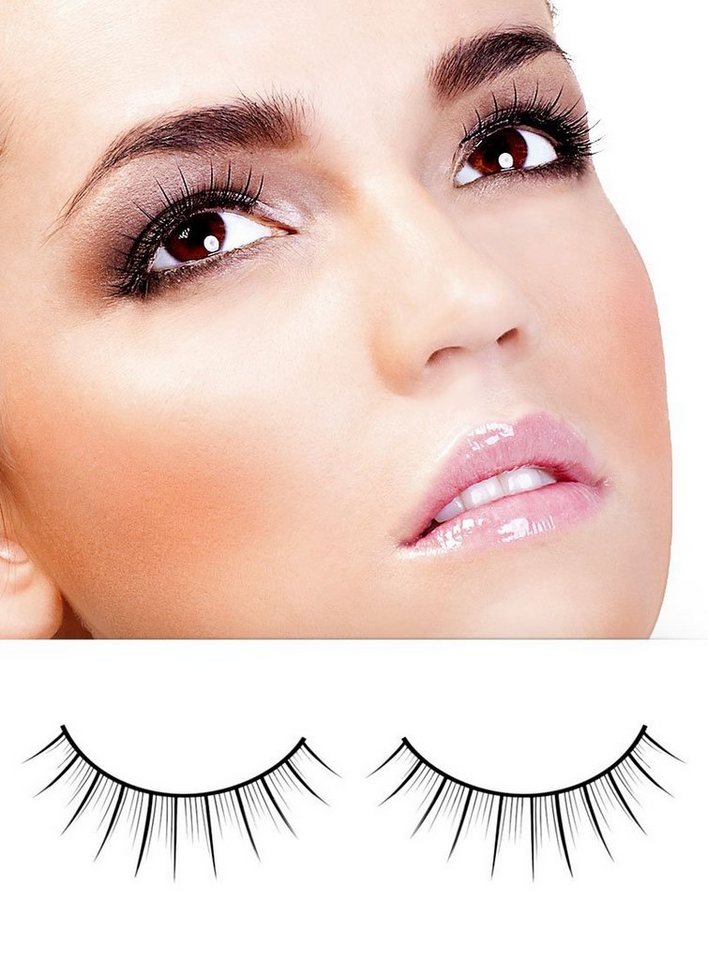 Metamorph Bandwimpern Lissabon, Schwarze dezente Wimpern von Metamorph