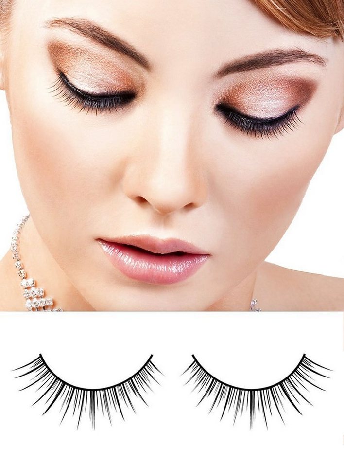 Metamorph Bandwimpern Tokyo, Schwarze Wimpern im Kurz-lang-Design von Metamorph