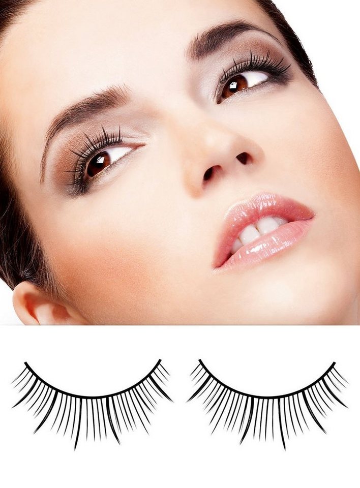 Metamorph Bandwimpern Verona Wimpern, Schwarze künstliche Wimpern von Metamorph