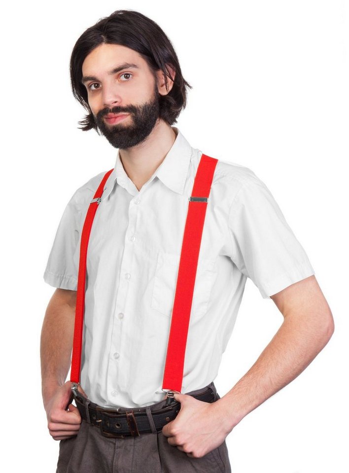 Metamorph Hosenträger Hosenträger rot Nützliches Accessoire für Verkleidungen von Metamorph