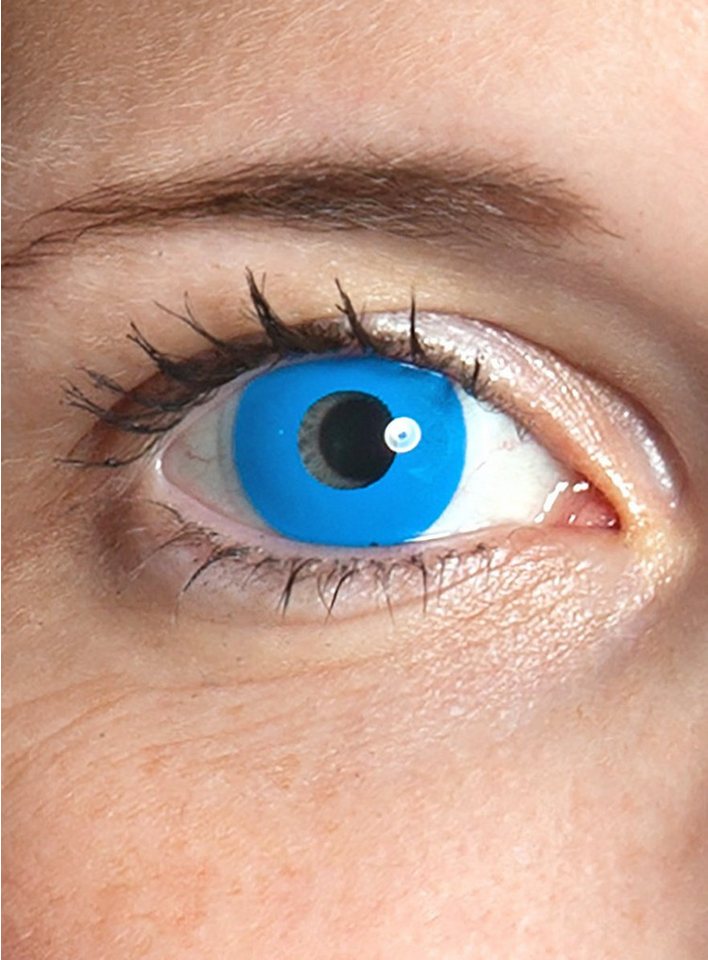 Metamorph Motivlinsen Blaue Meerjungfrau Jahreslinsen Elfen Kontaktlinse, Motivlinsen ohne Sehstärke von Metamorph